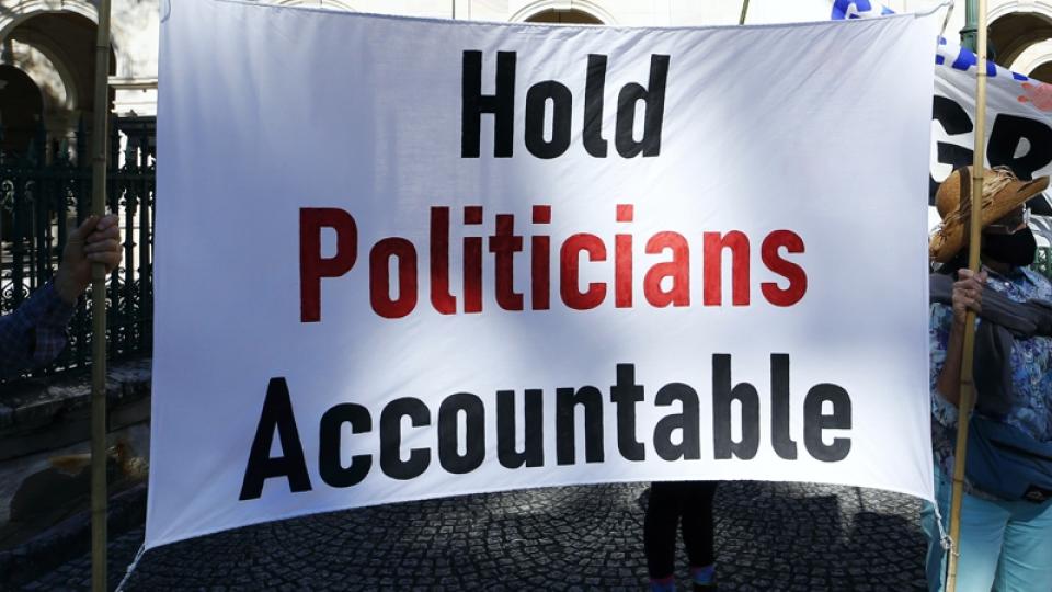 People power is the antidote to corruption in politics