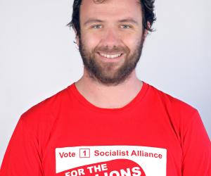 Chris Jenkins, Socialist Alliance candidadte for the seat of Fremantle