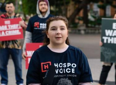 Young hospitality workers seeking their rights are up against attacks by bosses and the media
