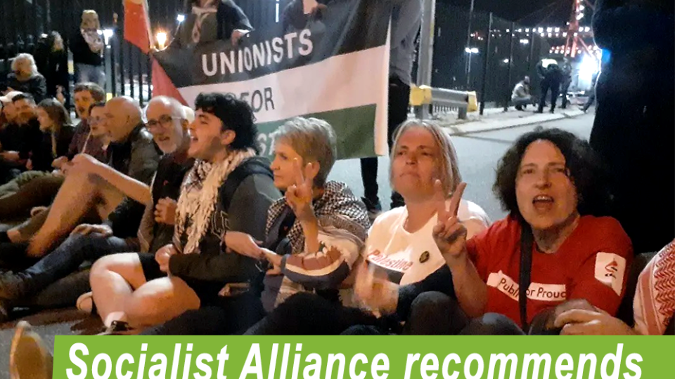 Socialist Alliance recommends vote for the Greens in WA state election