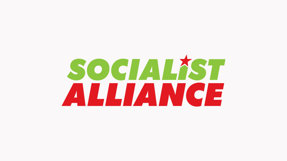 Socialist Alliance logo on a light background