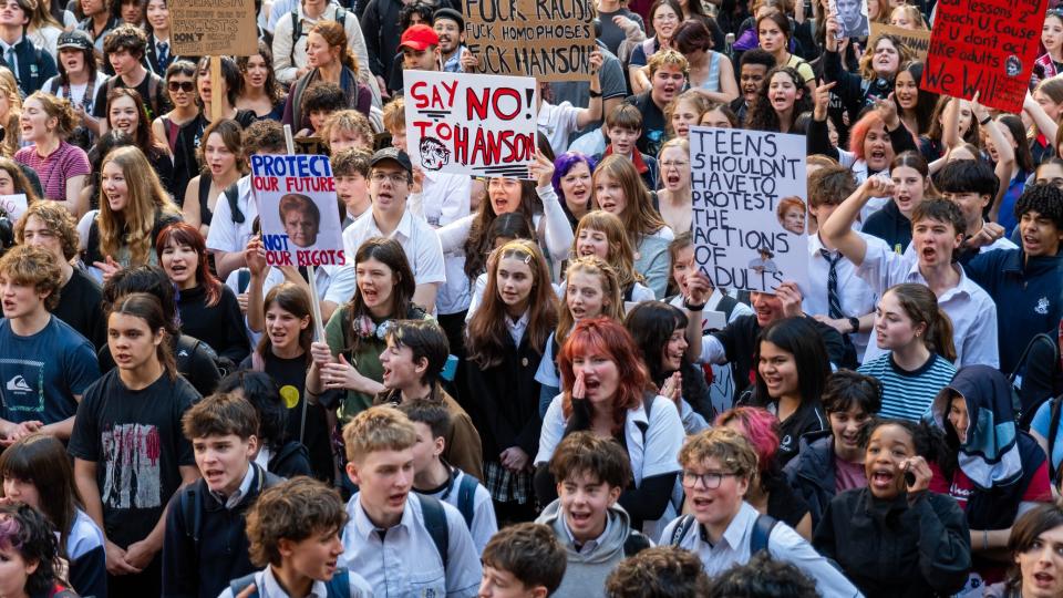 students say no to hanson