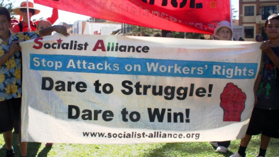 Stop attacks on workers' rights