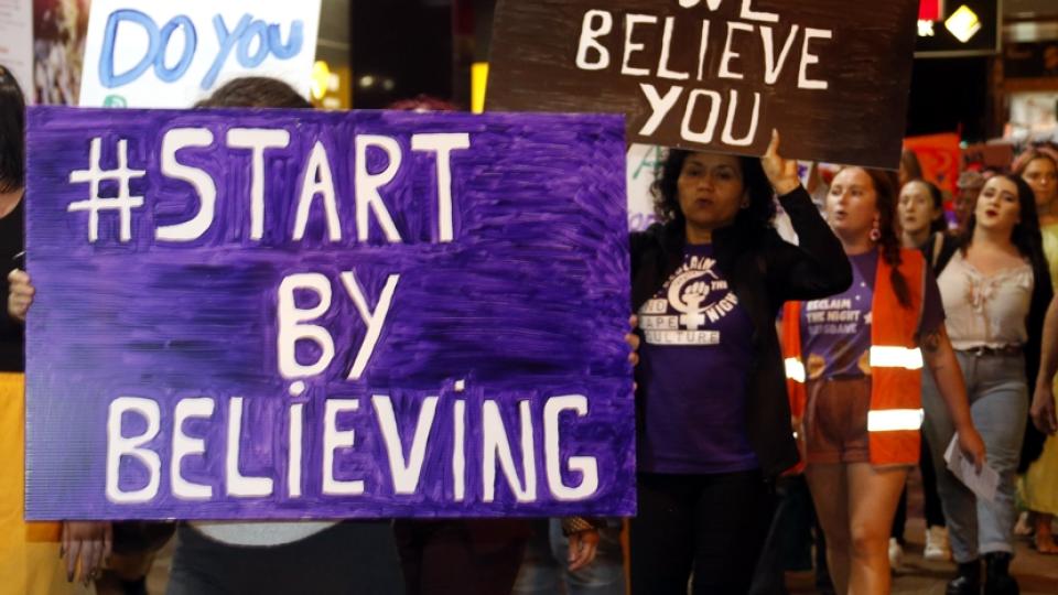 Reclaim the Night in Brisbane on October 25. Photo: Alex Bainbridge