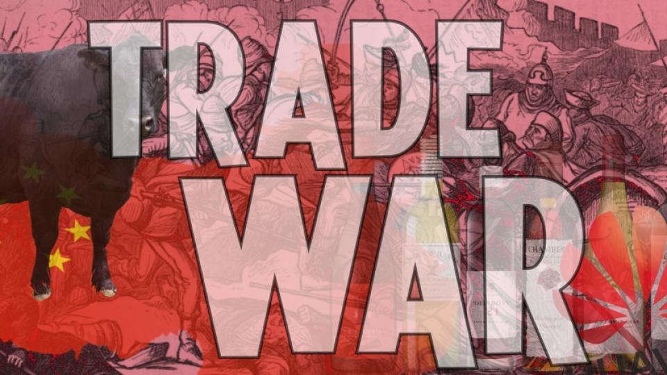 Today, Australia has aligned itself with the US in its trade war with China. Today, Australia has aligned itself with the US in its trade war with China.