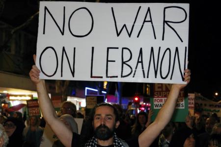 No war on Lebanon