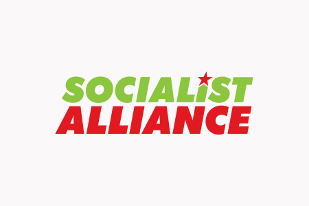 Socialist Alliance logo on a light background