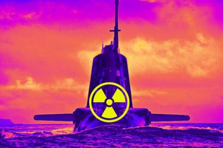 AUKUS is not our defence; it’s a threat to human survival. Graphic: Green Left 