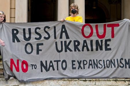 Russia out of Ukraine. No NATO expansion!