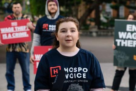 Young hospitality workers seeking their rights are up against attacks by bosses and the media