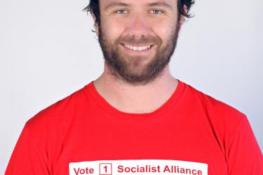 Chris Jenkins, Socialist Alliance candidadte for the seat of Fremantle